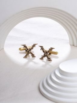 Cosa Nostraa - Solid Gold Extraordinary X Cufflinks