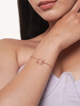 Joker and Witch - Joker & Witch Cressida White & Rose Gold Bracelet