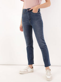 Marks & Spencer - Cotton Mix Plain Slim Fit Jeans