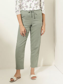 Marks & Spencer - Grey Solid Pant