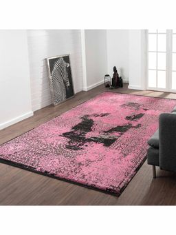 OBSESSIONS - Machine Made Anti-Static Traditional Carpet, Pink