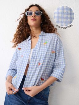 The Souled Store - Tss Originals Summer Spritz Women Oversized Shirt