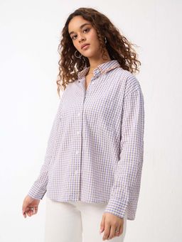 The Souled Store - Oversized Citrus Bloom Women Boyfriend Shirt