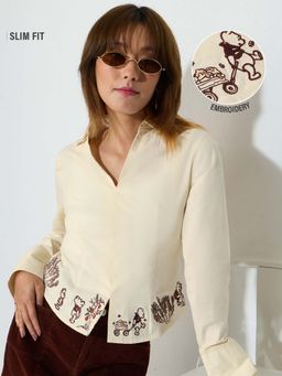 The Souled Store - Official Winnie The Pooh's World Women Fitted Shirt