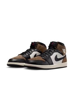 Nike - Air Jordan 1 Mid Mens Multi-Color Sneakers
