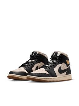 Nike - Air Jordan 1 Mid SE Womens Black Sneakers