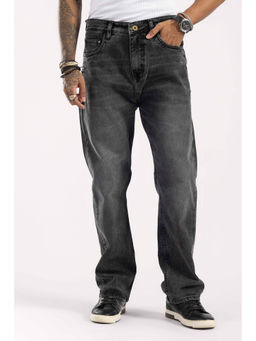 GRITSTONES - Men Black Solid/Plain Denim Jeans