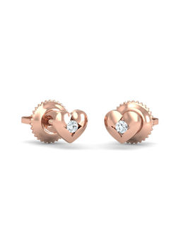 KuberBox - Trysty Stud Earrings 14K Gold