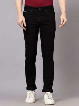 Cantabil - Men Black Stretchable Jeans
