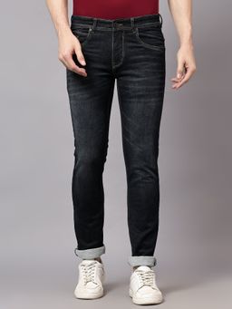 Cantabil - Men Blue Light Fade Stretchable Jeans