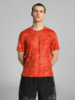 Puma - Studio Yogini Lite Mens Orange T-Shirt