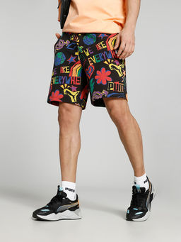 Puma - Downtown Pride Unisex Multicolor Shorts