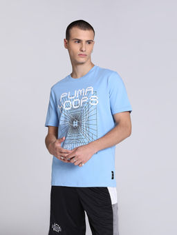 Puma - Game Plan Mens Blue T-Shirt