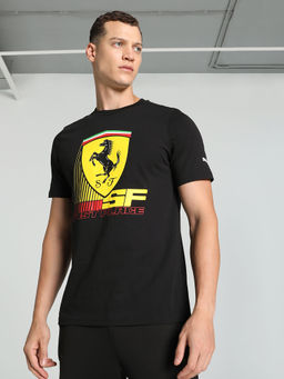 Puma - Ferrari Race Mens Black T-Shirt