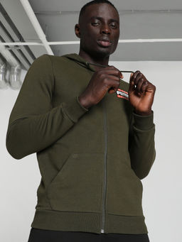 Puma - Fz Iii Men's Green Hoodie