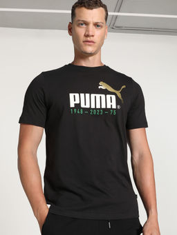 Puma - No. 1 Logo Celebration Mens Black T-Shirt