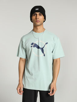 Puma - Better Sportswear Mens Green T-Shirt
