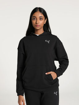 Puma - Better Essentials Womens Black Hoodie