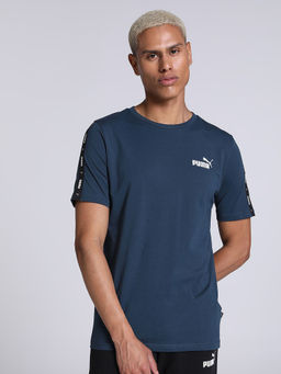 Puma - Essentials Tape Mens Grey T-Shirt