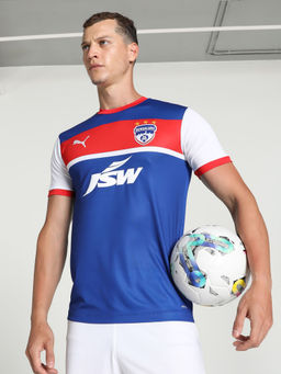 Puma - Bfc Home Player Replica Mens Blue T-Shirt