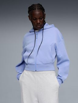 Puma - Tech Sense Women'S Full-Zip Crop Hoodie
