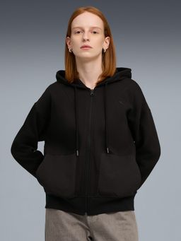Puma - Her Women's Relaxed Full-Zip Hoodie