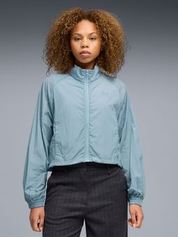 Puma - Her Women'S Relaxed Woven Full-Zip Jacket