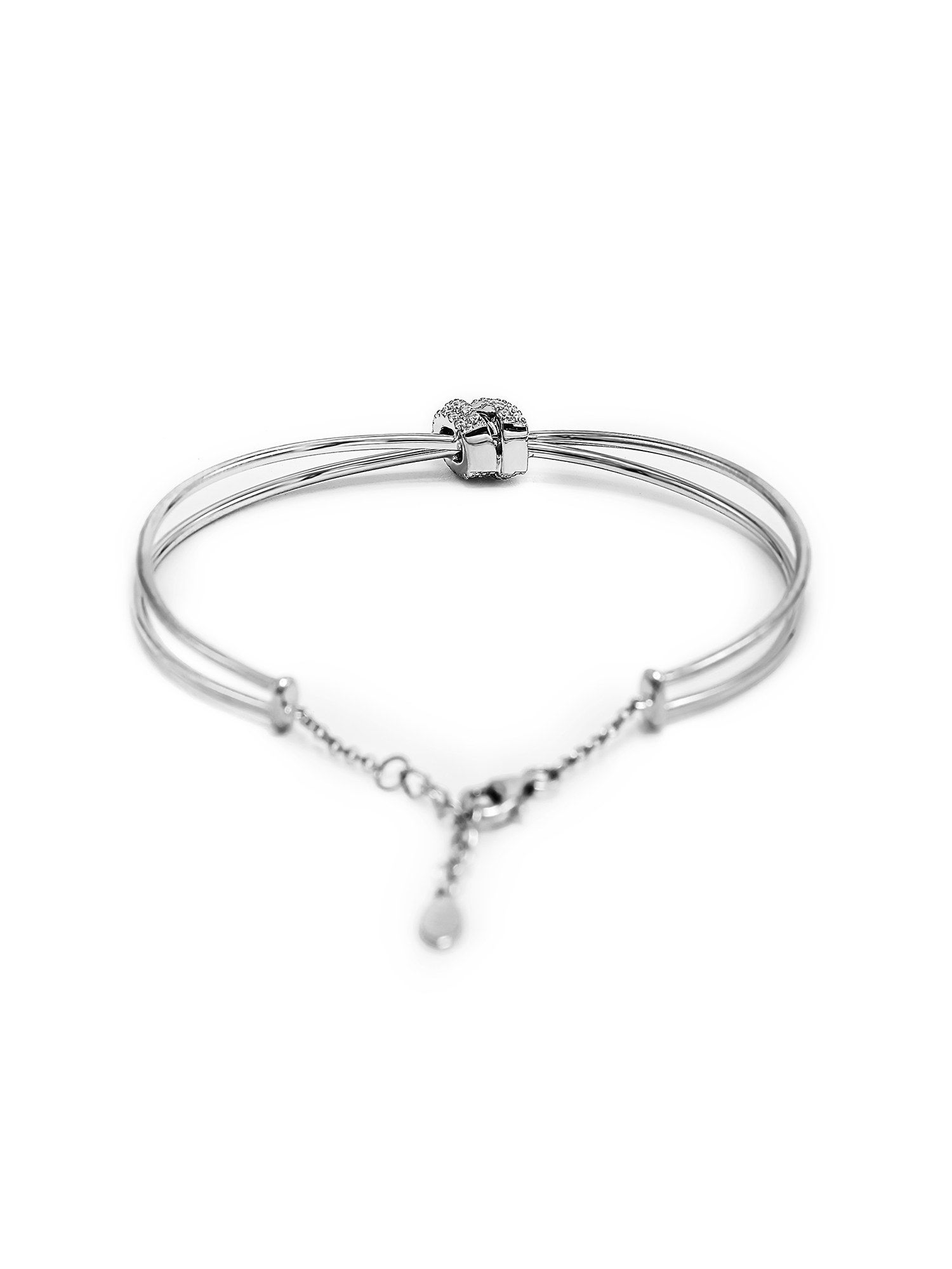 Buy SILBERRY 925 Sterling Silver Knot bracelet for Women Online