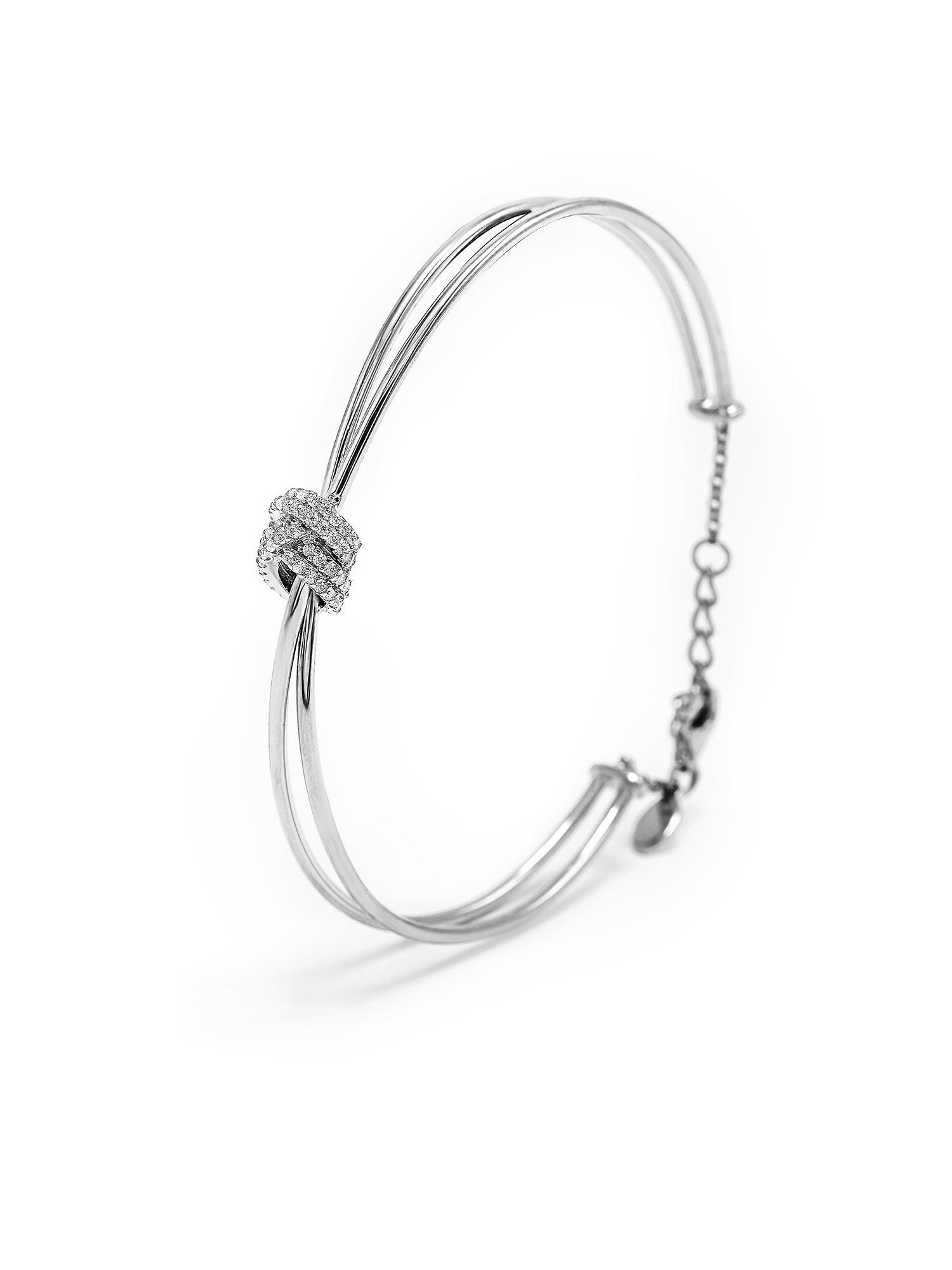 Buy SILBERRY 925 Sterling Silver Knot bracelet for Women Online