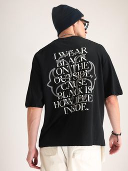 Weezy - Jet Black Darkness Oversized T-Shirt