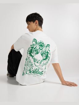 Weezy - Premium White - Solitude Oversized T-Shirt