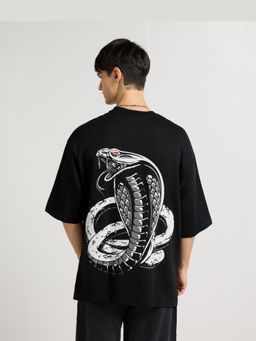 Weezy - Premium Jet Black - Cold Blooded Oversized T-Shirt