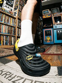 Bacca Bucci - Men Black Justice League Clogs