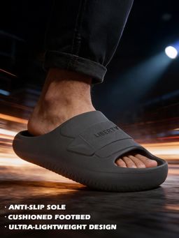 LIBERTY - Men A-Ha Dailywalk Black Sliders