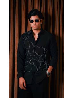 MENOIR - The Obscura Black Shirt