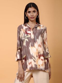 TAMISKA BY NARENDRA KUMAR - Lyra Printed Top