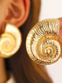 Stol'N - Alloy Conch Drop Earrings