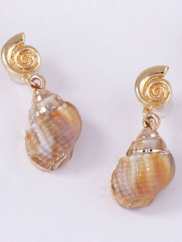 Stol'N - Conch Drop Earrings