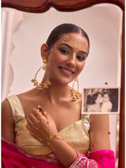 Tangerine - Jharoka Drop Earrings