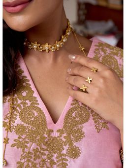 Tangerine - Mohini Choker Necklace