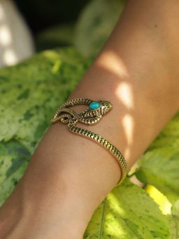 SOUL WORKS - Antique Turquoise Cuff