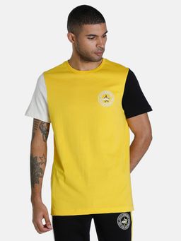 Puma - X1der Varsity Mens Yellow T-shirt