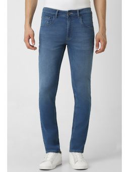 Van Heusen - Men Blue Light Wash Slim Fit Jeans