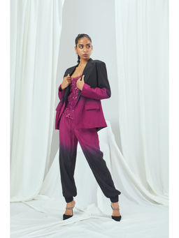 Nirmooha - Ruby Ombre Blazer Pink