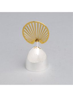 EL' UNIQUE - Golden Silver Plated Brass Bell