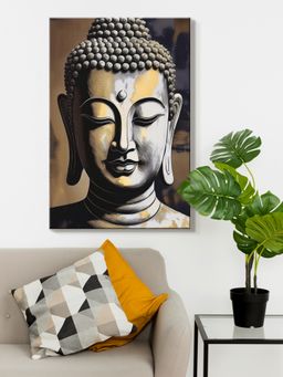 999Store - Golden Buddha Portrait Painting