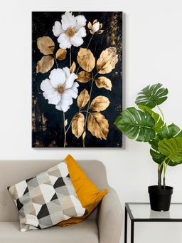 999Store - Modern Floral Canvas Painting