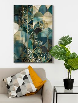 999Store - Abstract Multi-Color Canvas Painting