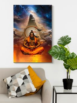 999Store - Hanuman Meditative Canvas Painting