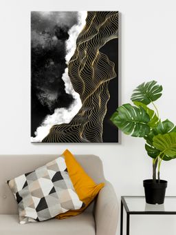 999Store - Abstract Multi-Color Canvas Painting